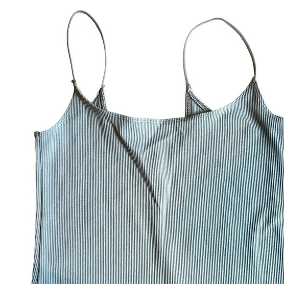 Abercrombie & Fitch Soft AF collection body con mini dress sage green size s - Picture 2 of 10